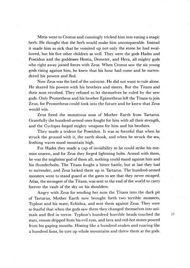 D'aulaires' Book of Greek Myths