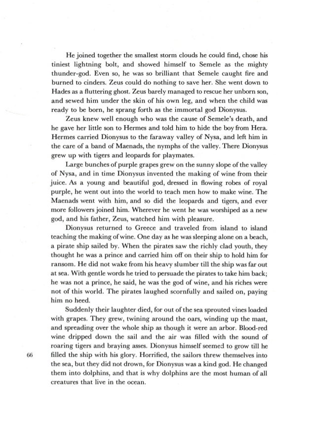 D'aulaires' Book of Greek Myths