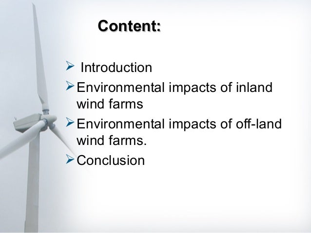 Wind Energy