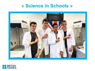 « Science in Schools » 
 