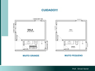 CUIDADO!!!
MUITO GRANDE MUITO PEQUENO
Prof. Sinval Xavier
 