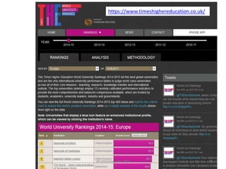 https://www.timeshighereducation.co.uk/
@cottinstef, juin 2015 20
 