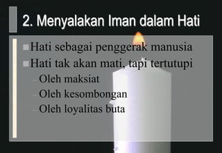 Apa yang kita pikirkan ?