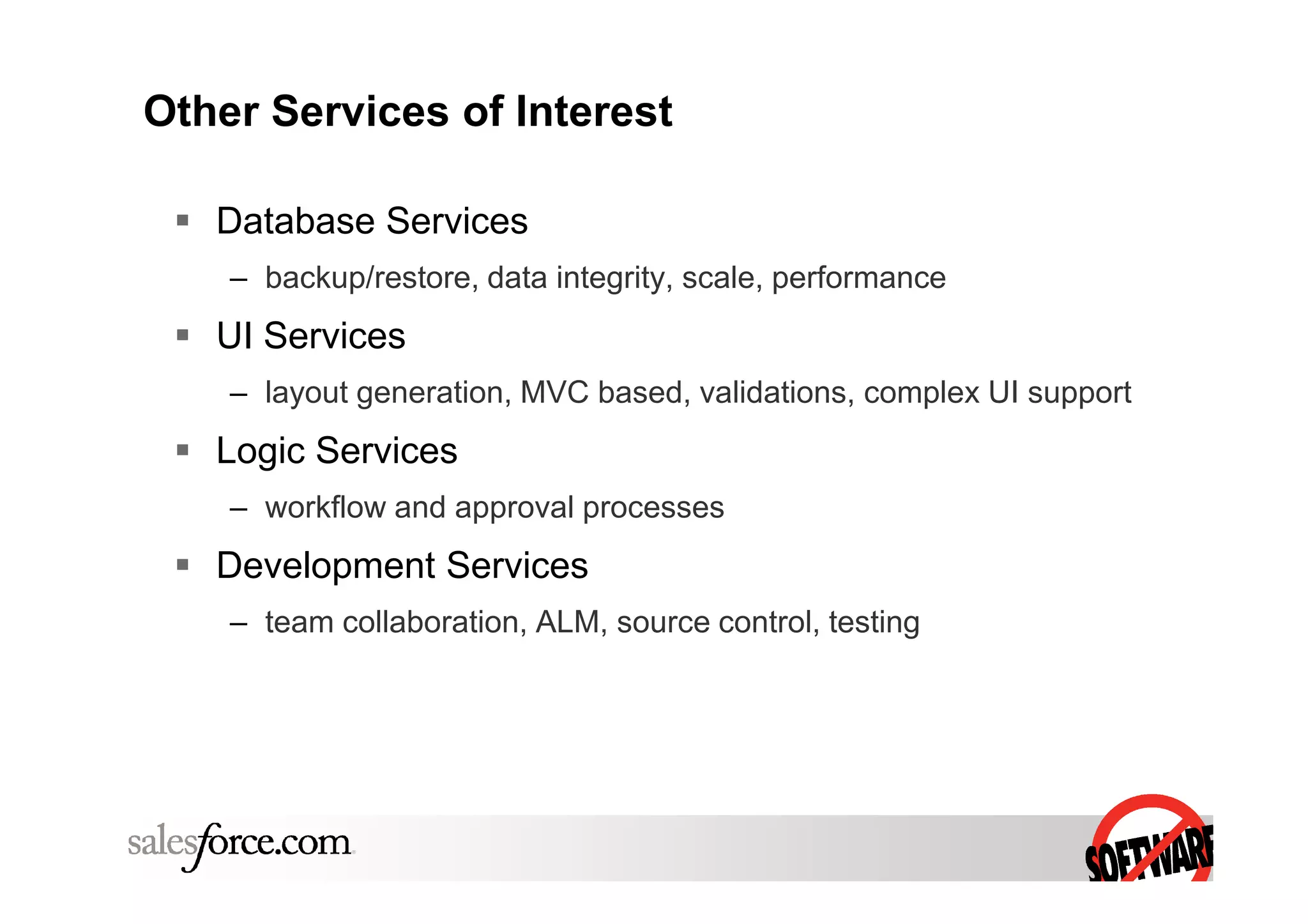 Dave Carroll Application Services Salesforce