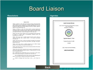 Board Liaison Resolutions Agendas Back 