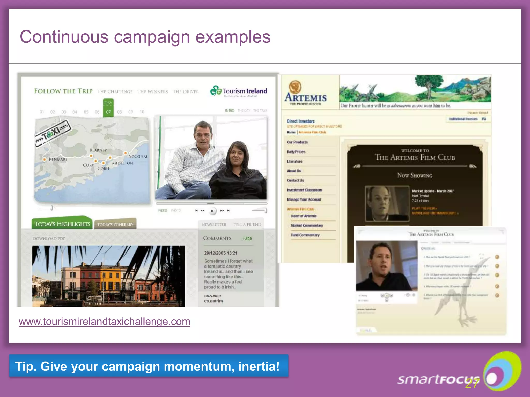 Buzz = Engaging + ParticipativeExample engagement devices:Search boxes Questions QuizzesPollsCalculatorsInteractive Q&ACall-backsViral games25