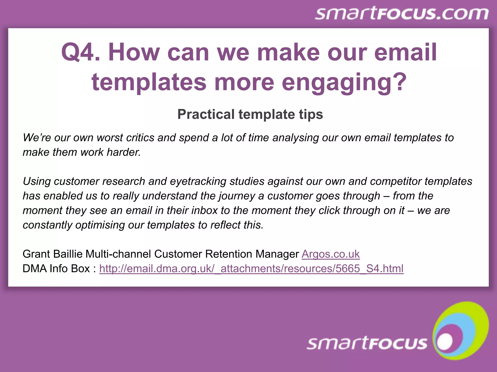 Key e-campaign ingredient 3?28