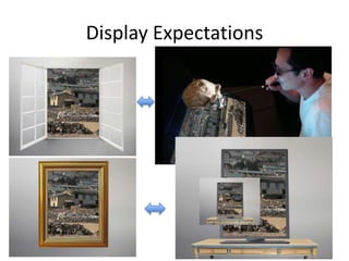 Display Expectations

 