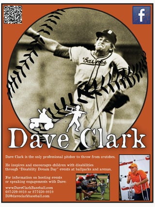 Dave Clark Baseball, Keynote & Disability Dream Day Events