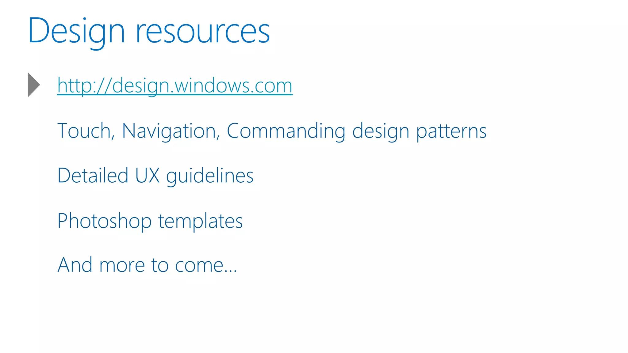 http://design.windows.com
 