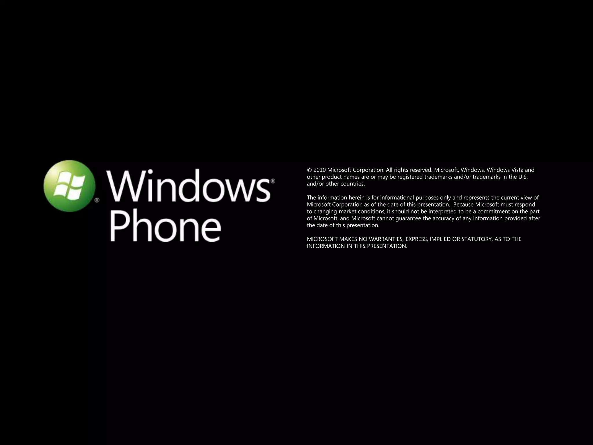 Windows Phone App Development