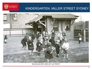KINDERGARTEN, MILLER STREET SYDNEY




   State Records NSW, 9856_a017_A017000107

                                             31
 