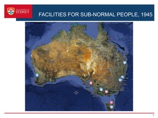 FACILITIES FOR SUB-NORMAL PEOPLE, 1945




                                         5
 