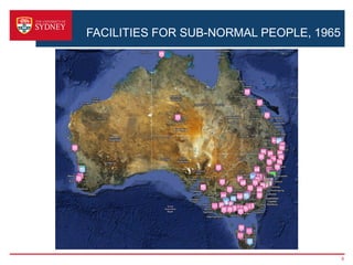 FACILITIES FOR SUB-NORMAL PEOPLE, 1965




                                         6
 