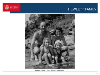HEWLETT FAMILY




Hewlett Family, c.1953. Author’s possession.
                                                                2
 