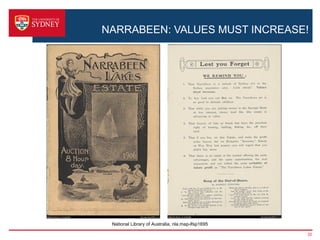 NARRABEEN: VALUES MUST INCREASE!




 National Library of Australia, nla.map-lfsp1695

                                                   32
 