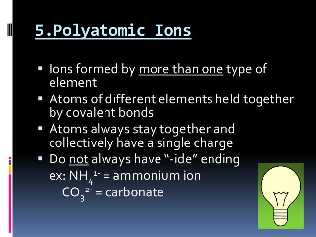 writing chemical formulas