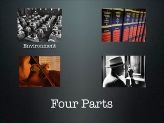 Environment

Four Parts

 