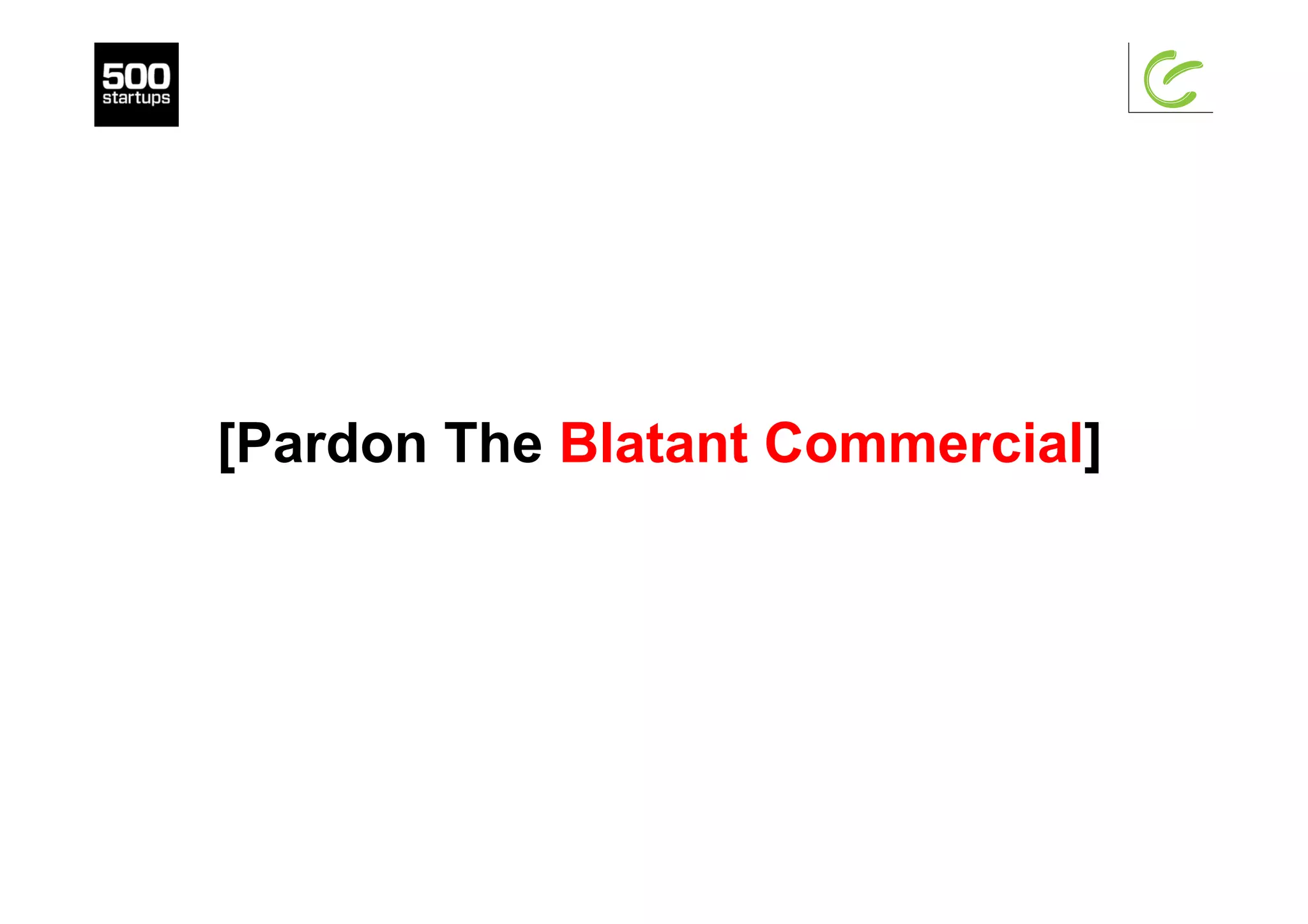 [Pardon The Blatant Commercial]
 
