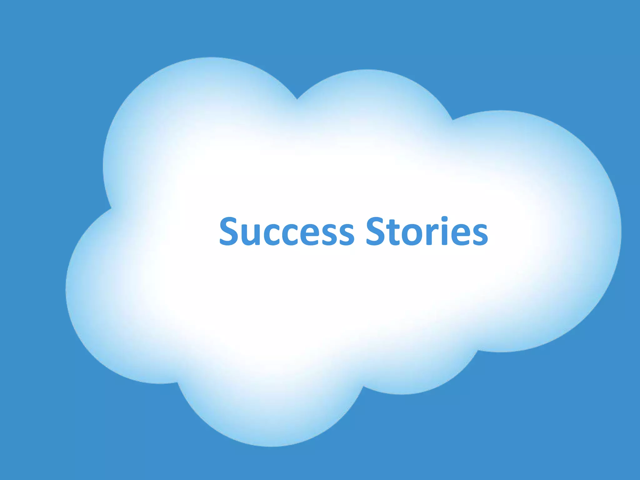 Success Stories




@DavidBThomas                #RaganSocMed
 