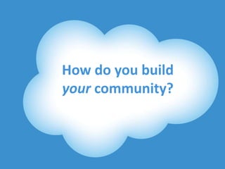How do you build
                your community?



@DavidBThomas                 #RaganSocMed
 