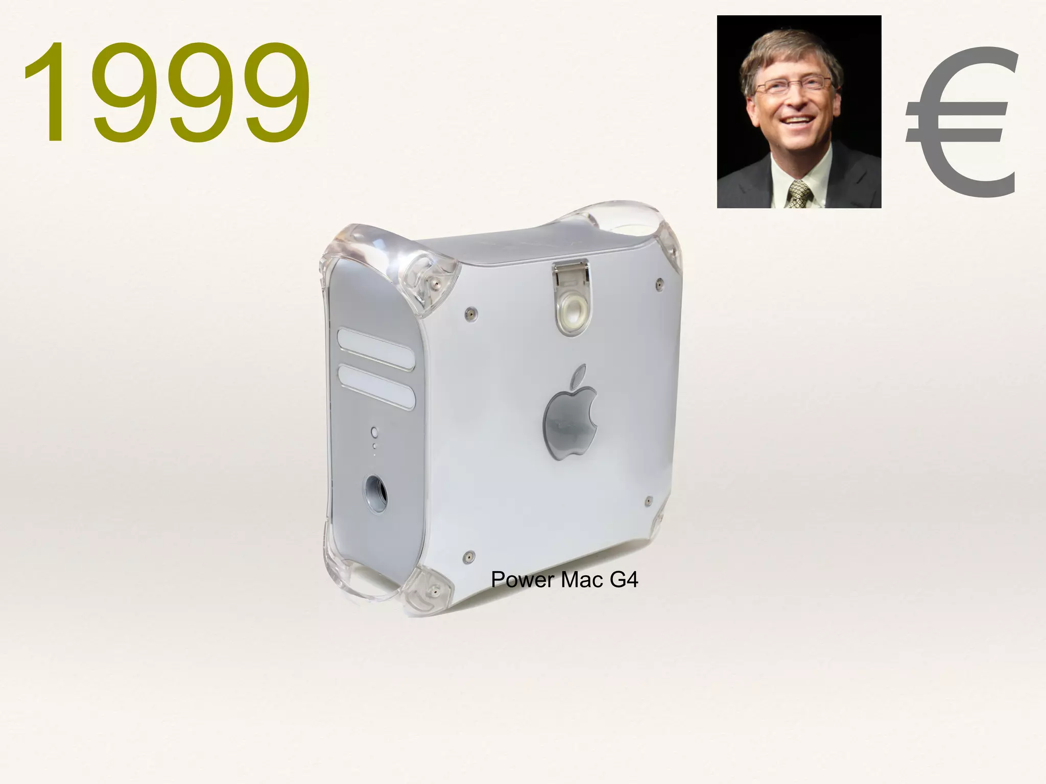 €1999
Power Mac G4
 