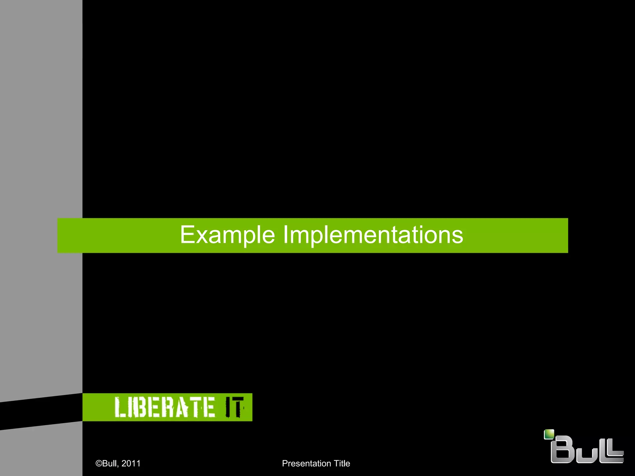Example Implementations  