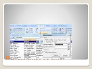 Herramientas de excel
 