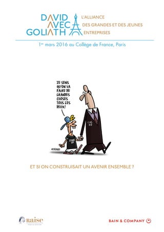 1
1er
mars 2016 au Collège de France, Paris
ET SI ON CONSTRUISAIT UN AVENIR ENSEMBLE ?
 