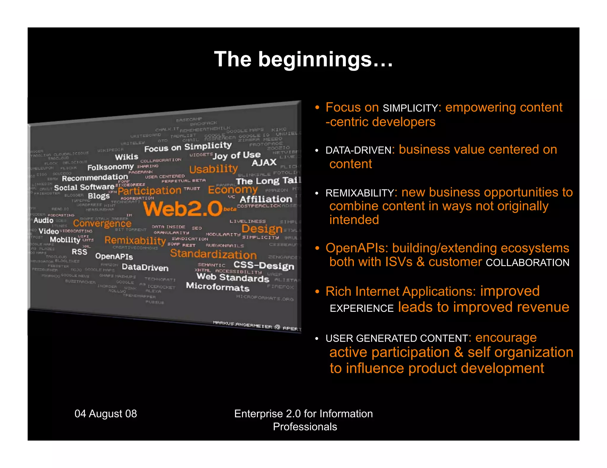 IBM Presentation, E2.0, Sydney | PPT