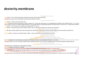 dexterity.membrane
 