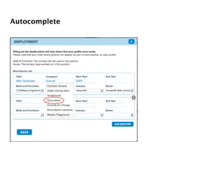 Autocomplete
 