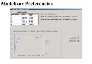 Modelizar Preferencias 