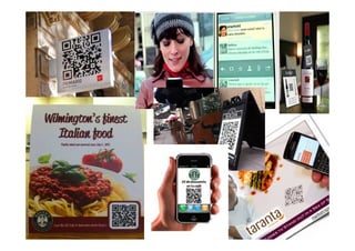 www.andalucialab.org
Uso de los qr en restaurantes
 