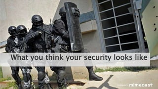 © 2017 Mimecast.com All rights reserved.19
What you think your security looks like
Confidential |
 