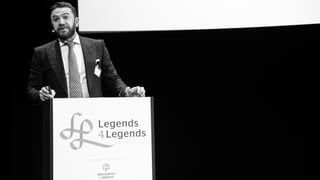 David Amaryan speaking at Legends4Legends Conference 2018
