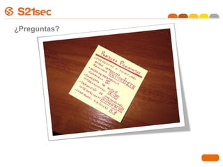 ¿Preguntas?
 