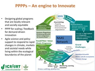 Demand-Driven innovation in agriculture: Creating economic opportunity for smallholder farmers and nutritional security for consumers
