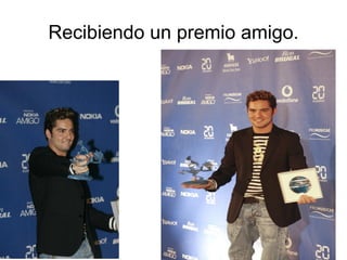 Bisbal junto a su mujer y su hija.