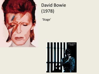 David Bowie (1978)‘Stage’ 