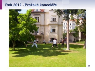 Rok 2012 - Pražské kanceláře
22
 