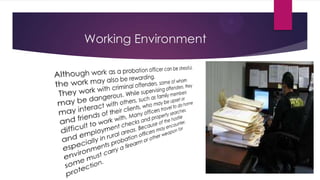 Working Environment
 