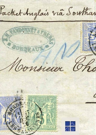 Levant timbre-poste N°17a variété double surcharge neuf
