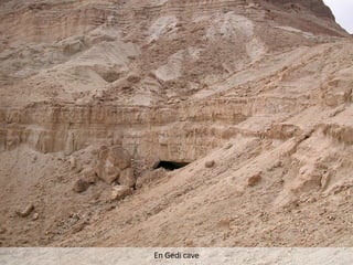 En Gedi cave En Gedi cave 