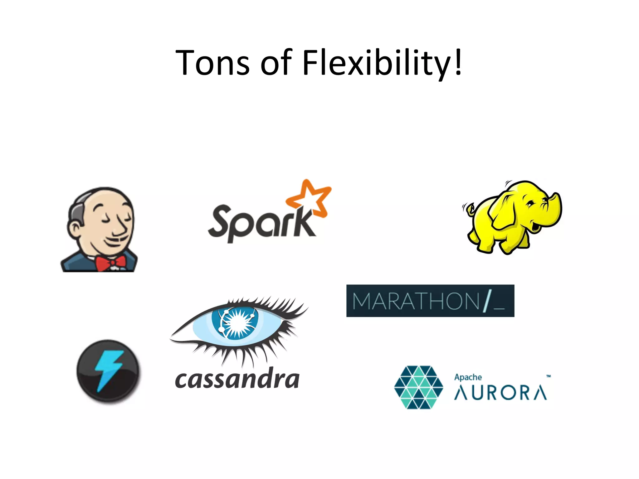 Tons 
of 
Flexibility! 
 