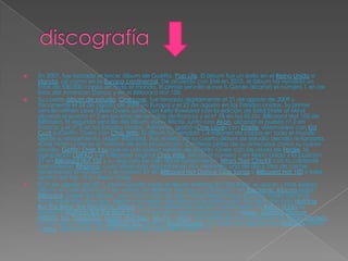  En 2007, fue lanzado el tercer álbum de Guetta, Pop Life. El álbum fue un éxito en el Reino Unido e
Irlanda, así como en la Europa continental. De acuerdo con EMI en 2010, el álbum ha vendido un
total de 530.000 copias en todo el mundo. El primer sencillo «Love Is Gone» alcanzó el número 1 en las
listas del American Dance y en el Billboard Hot 100.
 Su cuarto álbum de estudio, One Love, fue lanzado digitalmente el 21 de agosto de 2009 y
físicamente el 24 de agosto de 2009 en Europa y el 25 de agosto en los Estados Unidos. Su primer
sencillo «When Love Takes Over», junto con Kelly Rowland con la edición de Solid State of Mind
alcanzó el puesto nº 2 en las listas de sencillos de Francia y el nº 78 en los EE.UU. Billboard Hot 100 de
Billboard. El segundo sencillo del álbum, «Sexy Bitch», junto con Akon, alcanzó el puesto nº 2 en
Francia y el nº 5 en los Estados Unidos. Asimismo, grabó «One Love» con Estelle, «Memories» con Kid
Cudi y «Gettin' Over» con Chris Willis. El álbum ha vendido 1,4 millones de copias en todo el mundo
desde su lanzamiento, según Billboard. Tras el éxito de su cuarto álbum de estudio decidió re-lanzarlo,
«One More Love» es el nombre de esta producción. Contiene pistas de su antecesor como su nuevo
sencillo, Gettin' Over You que es una nueva versión de «Gettin' Over» con las voces de Fergie, la
agrupación LMFAO y el intérprete original Chris Willis, siendo el número 1 en Reino Unido y la posición
31 en Billboard Hot 100 y su segundo sencillo del re-lanzamiento, Who's That Chick? con la cantante
barbadense, Rihanna, cuyo video esta disponible en dos versiones, una de día y otra de noche,
alcanzando el número 1 y el número 51 en Billboard Hot Dance Club Songs y Billboard Hot 100 y estar
dentro del Top 10 en Reino Unido.
 El 29 de agosto de 2011, David Guetta lanzó el álbum Nothing But The Beat, su quinto y más exitoso
álbum, el cual obtuvo nº1 en ventas en distintas tiendas y la posición 7 en Electronic Albums según
Billboard, posee dos discos, uno vocal y otro de solo música electrónica. El 26 de marzo del 2012,
lanzó mediante descarga digital una versión electrónica de Nothing But The Beat llamada Nothing
But The Beat: The Electronic Album, el 10 de septiembre de 2012 fue lanzado en Reino Unido la
reedición Nothing But The Beat 2.0, con nuevas colaboraciones junto a Alesso, Daddy's Groove,
NERVO, Sia, Taped Rai, Tegan and Sara, Ne-Yo y Akon, dos «edits» de sus canciones con Nicky Romero
y una nueva versión de «Without You» junto a Rosie Rogers y la versión en español de «Titanium» junto
a Mey, además de una pista inédita llamada «What The F***».
 