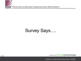 Survey Says…. 