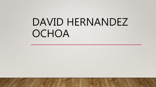 DAVID HERNANDEZ
OCHOA
 