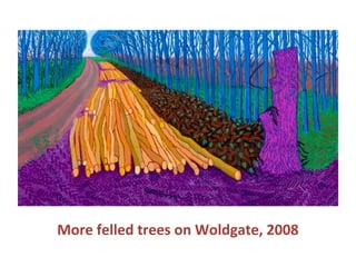 More felled trees on Woldgate, 2008
 