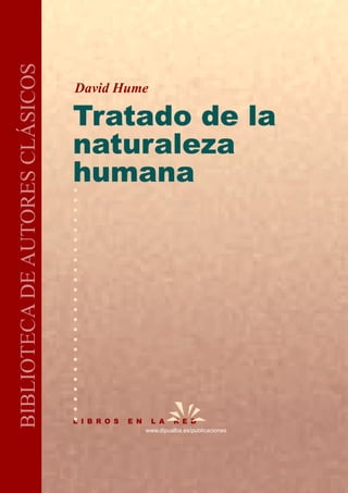 David hume  tratado de la naturaleza humana (3 tomos)